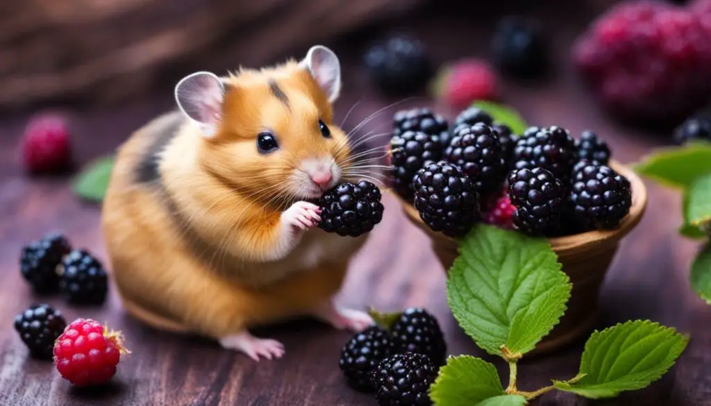 Feeding Blackberries to Hamsters