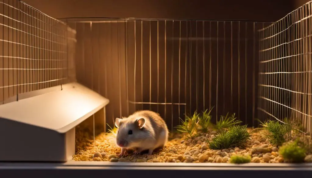 artificial lighting for hamsters