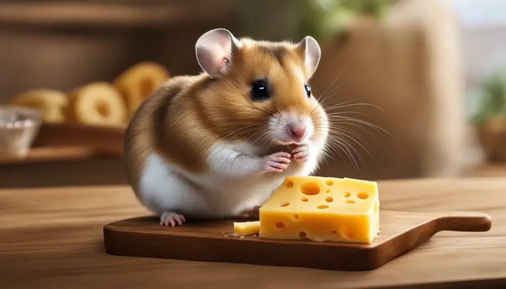 cheese in a hamster's diet