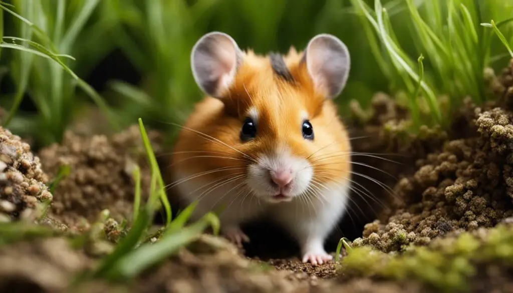 pet hamster habitat