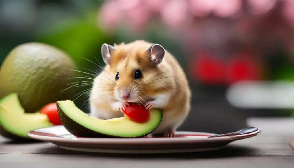 precautions for feeding avocados to hamsters