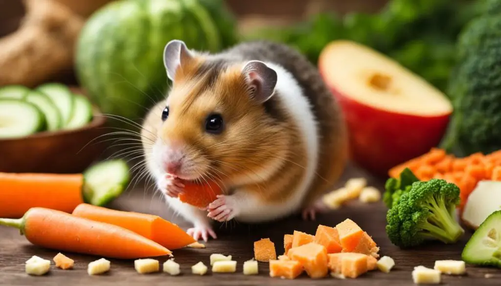 safe treats for hamsters