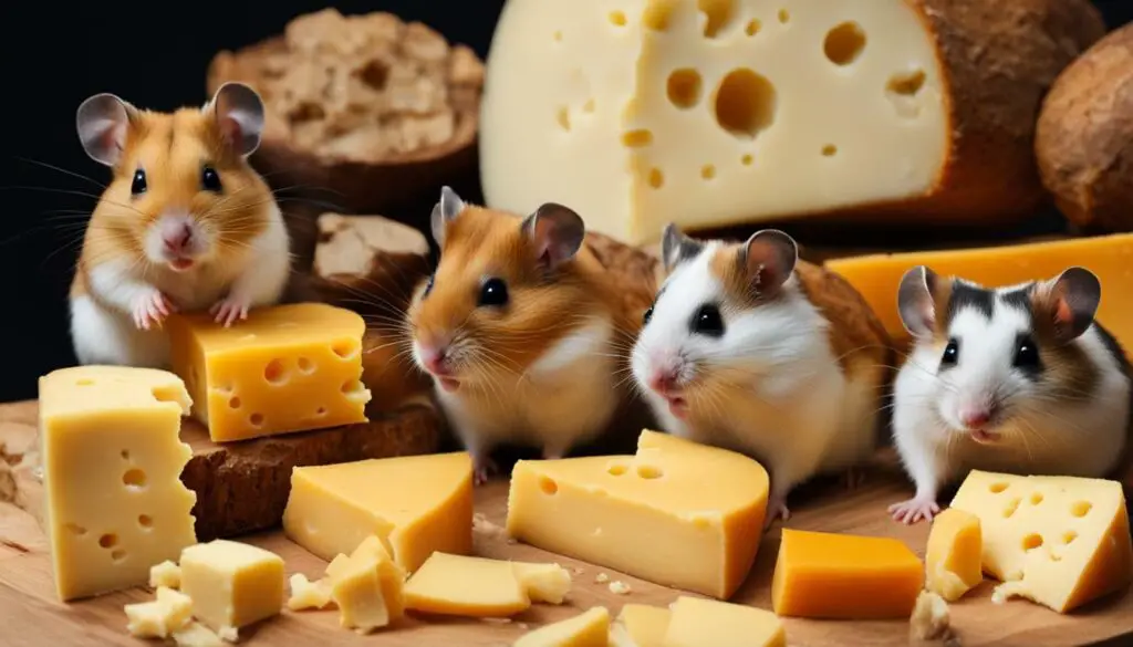 types of cheese for hamsters