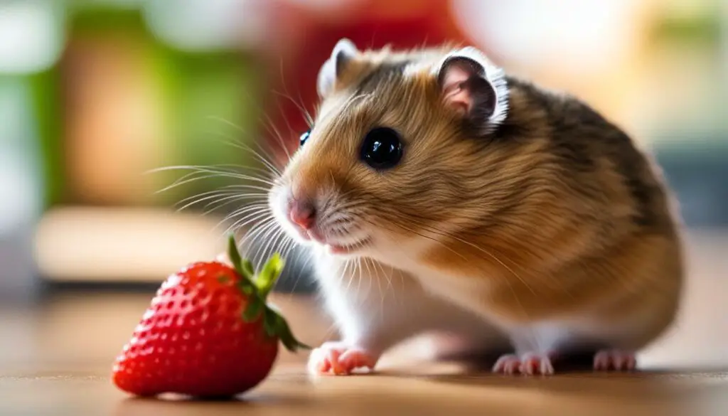 Can Dwarf Hamsters Eat Strawberries