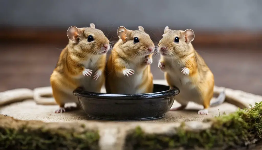 Can Gerbils Drink From A Bowl