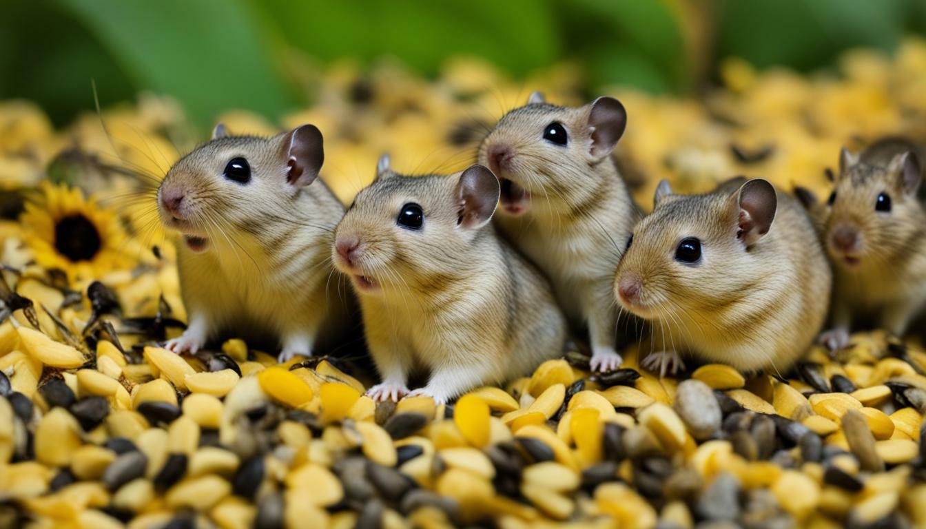 You are currently viewing Can Gerbils Eat Black Sunflower Seeds?