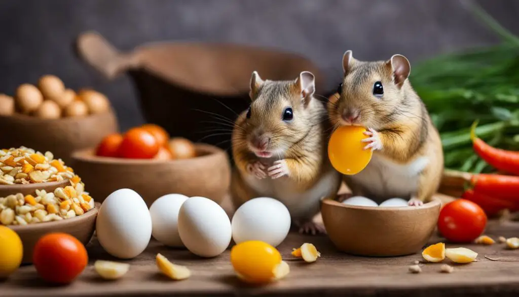 Can Gerbils Eat Boiled Eggs