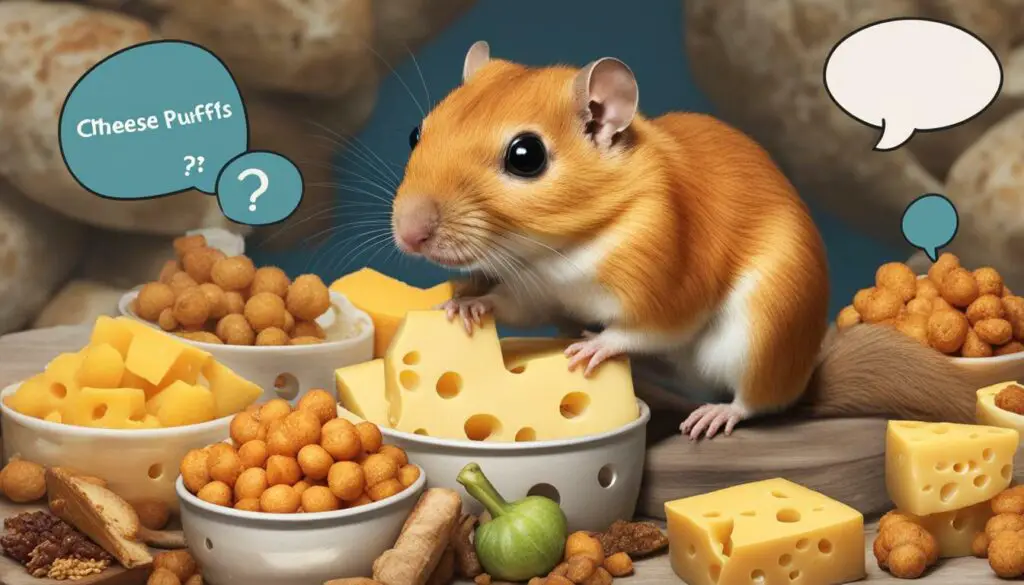 Can Gerbils Eat Cheese Puffs