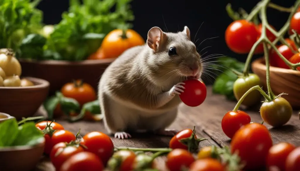 Can Gerbils Eat Cherry Tomatoes
