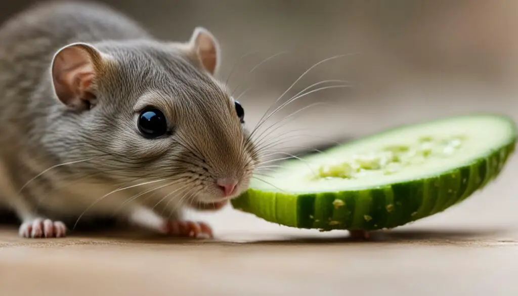 Can Gerbils Eat Cucumber
