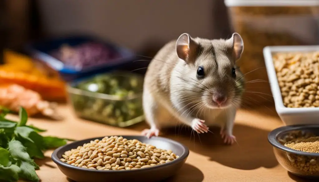 Can Gerbils Eat Hamster Food