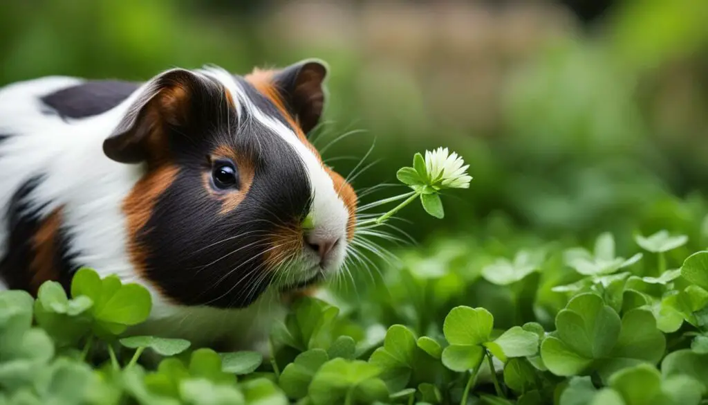 Can Guinea Pigs Eat Clover