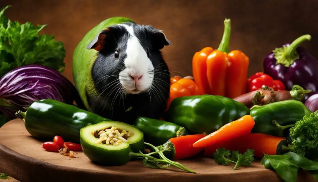 Can Guinea Pigs Eat Poblano Peppers