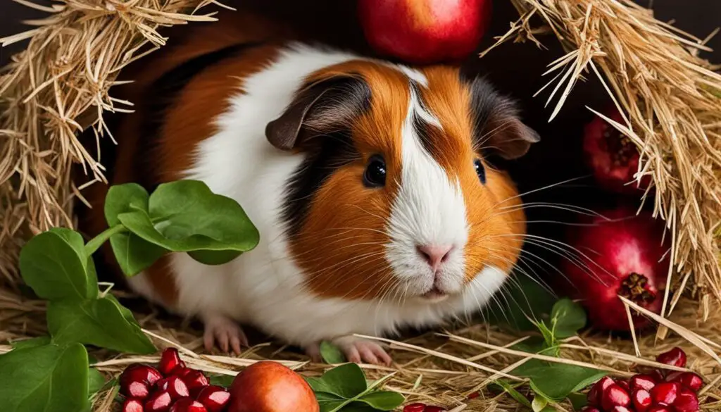 Can Guinea Pigs Eat Pomegranate Seeds