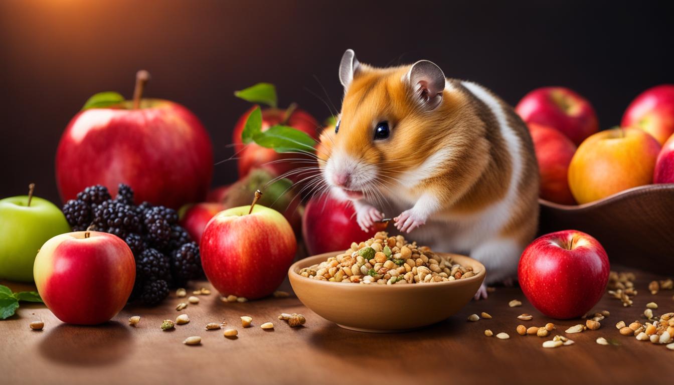 You are currently viewing Can Hamsters Eat Apples? A Guide to Hamster Diets