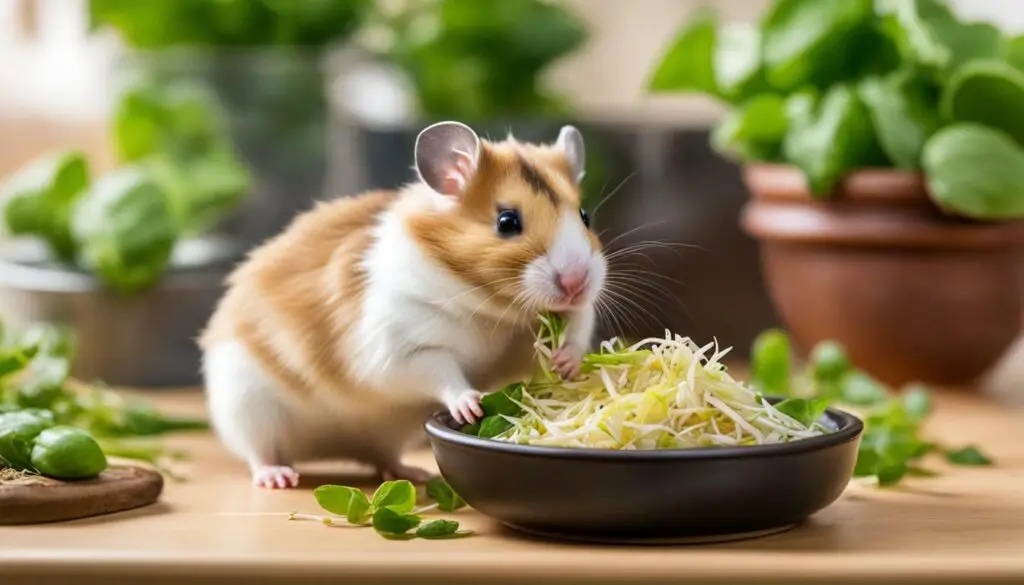 Can Hamsters Eat Bean Sprouts