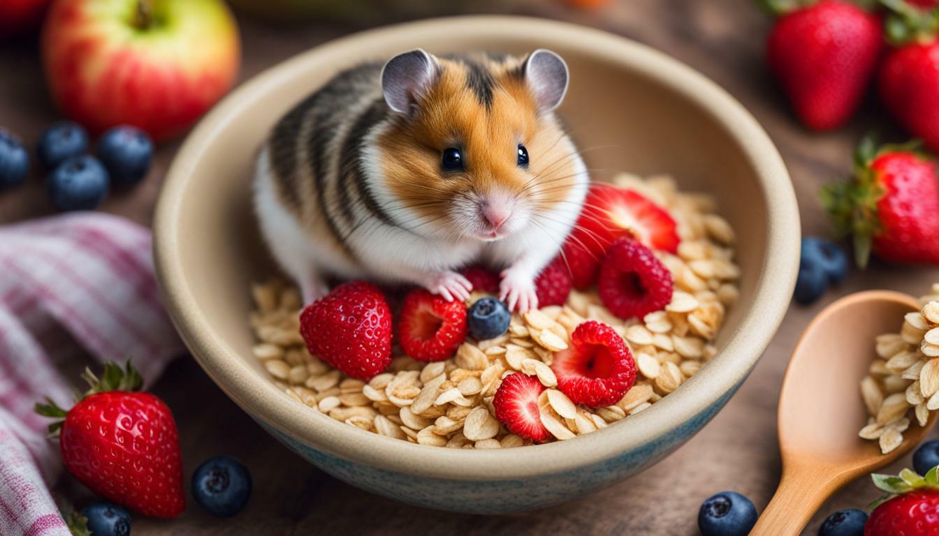 You are currently viewing Can Hamsters Eat Oatmeal?