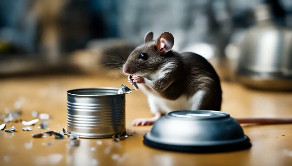 Can Mice Chew Through Tin Cans