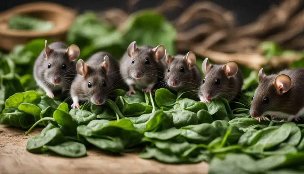 Can Mice Eat Spinach