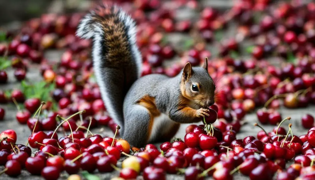 Can Squirrels Eat Cherry Pits