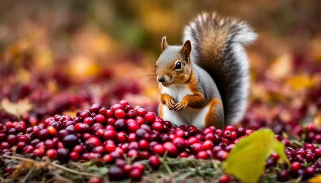 Can Squirrels Eat Cranberries