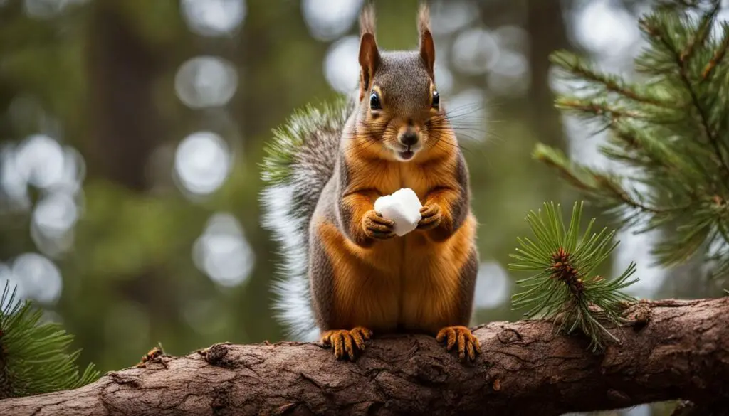 Can Squirrels Eat Marshmallows