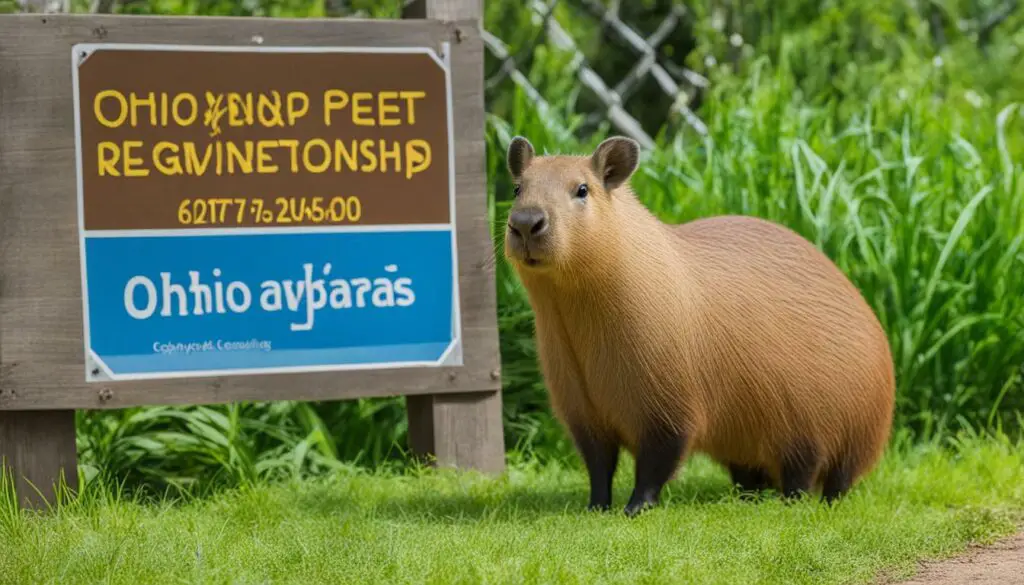 Can You Own A Capybara In Ohio