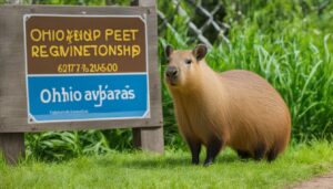 Read more about the article Can You Own a Capybara in Ohio?