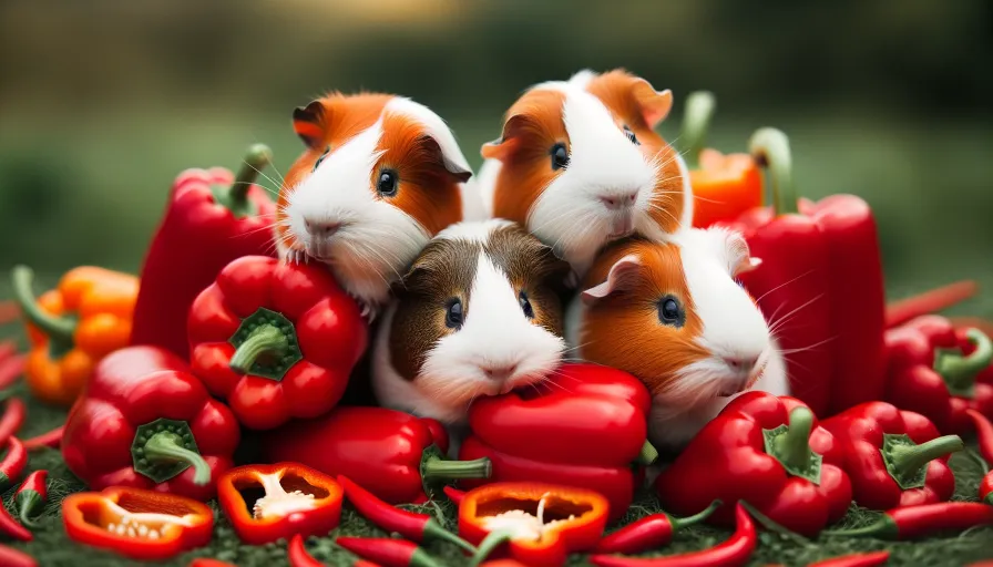 Can Guinea Pigs Eat Red Bell Peppers?