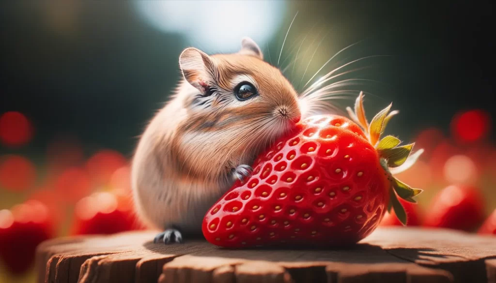 Can Gerbils Eat Strawberries?