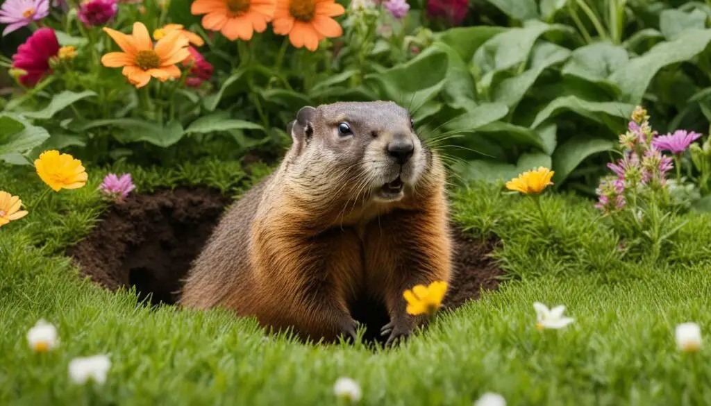 Do Groundhogs Dig Holes