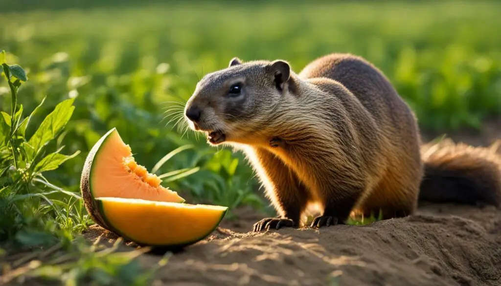 Do Groundhogs Eat Cantaloupe