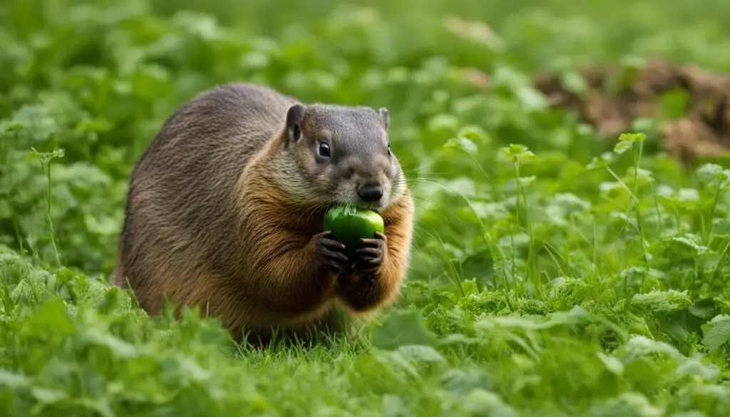 Do Groundhogs Eat Cucumbers