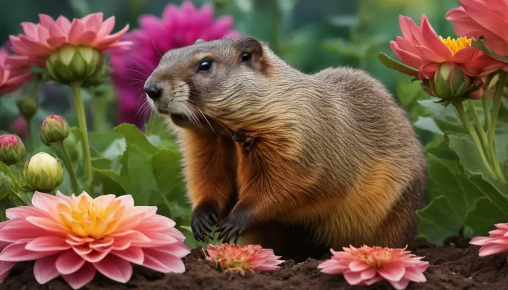 Do Groundhogs Eat Dahlias