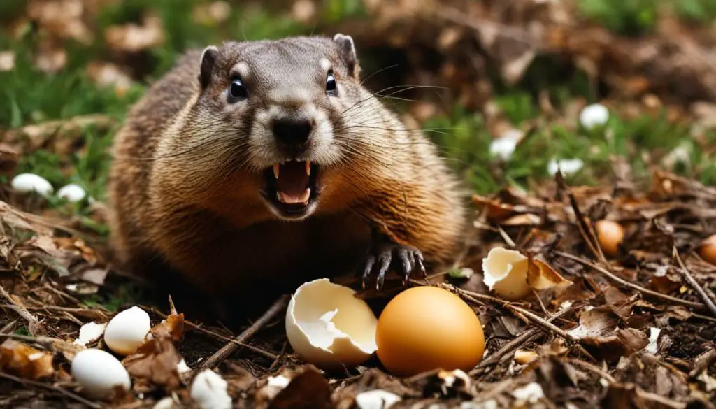 Do Groundhogs Eat Eggs