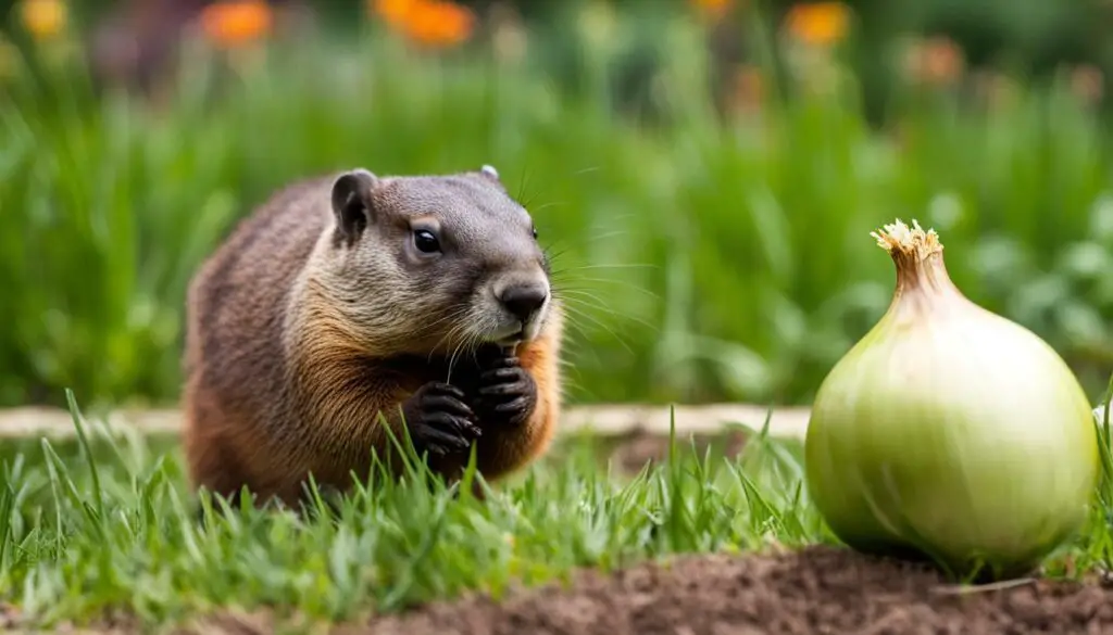 Do Groundhogs Eat Onions