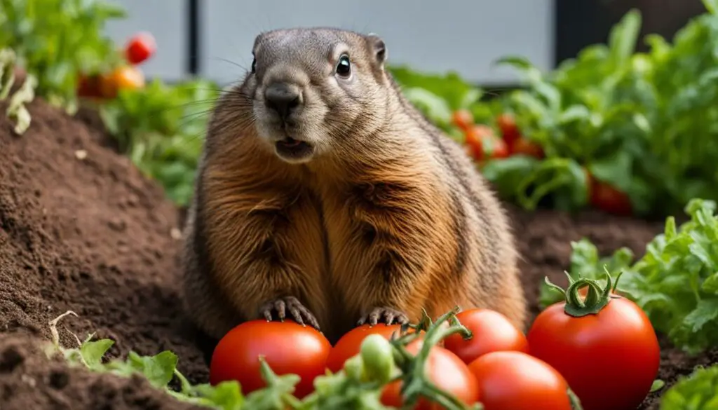 Do Groundhogs Eat Tomatoes