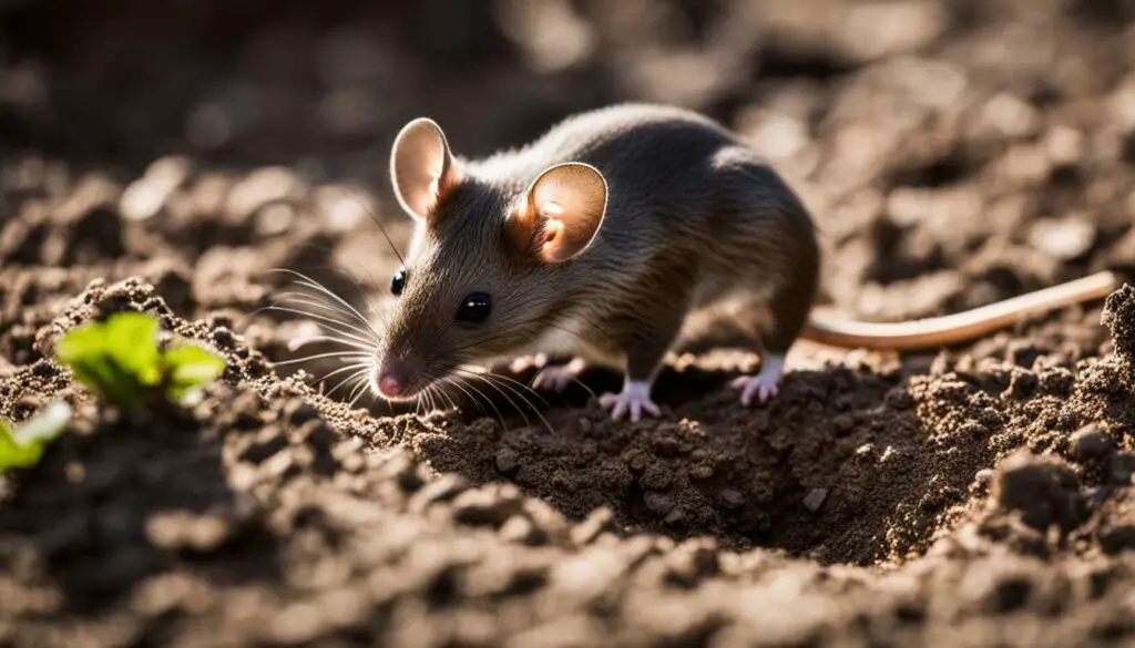 Do Mice Dig Holes In Dirt