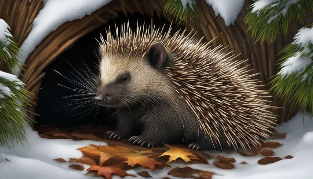 Do Porcupines Hibernate In The Winter