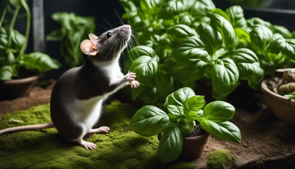 Do Rats Eat Basil