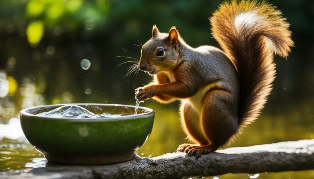 Do Squirrels Drink Water From A Bowl