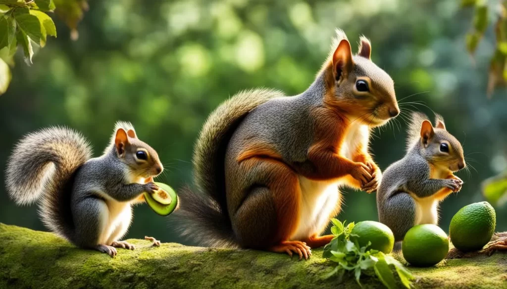 Do Squirrels Eat Avocados