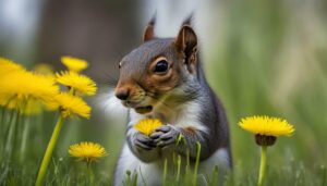 Read more about the article Do Squirrels Eat Dandelions?