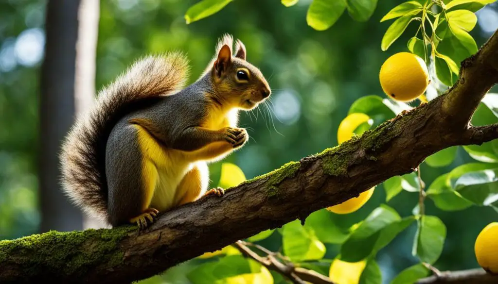 Do Squirrels Eat Lemons