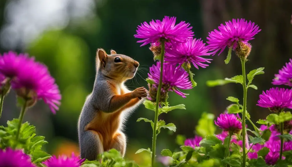 Do Squirrels Eat Mums