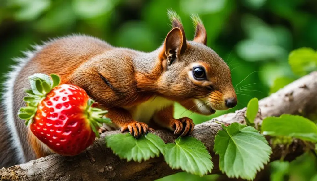 Do Squirrels Eat Strawberries