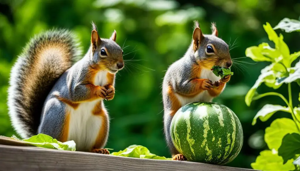 Do Squirrels Eat Zucchini