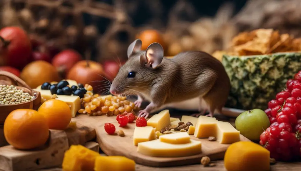 How Far Can Mice Smell Food