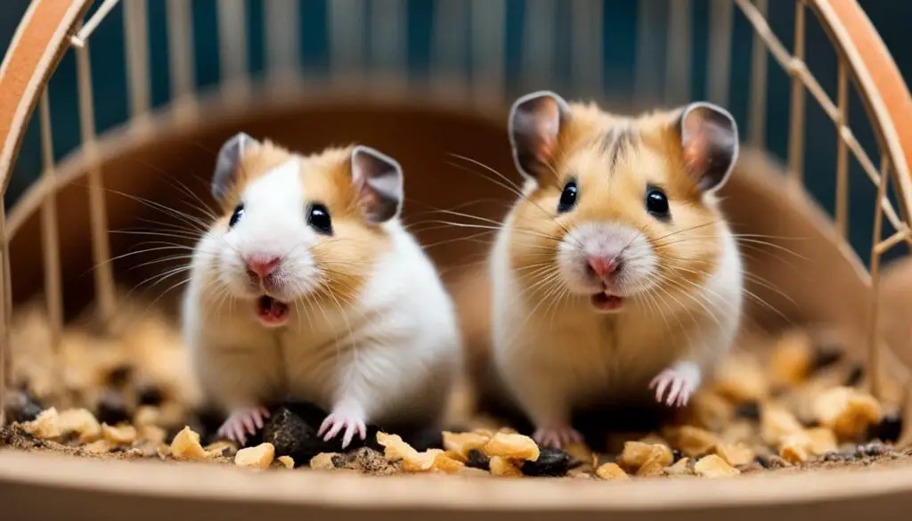 Male and Female Hamster Interactions