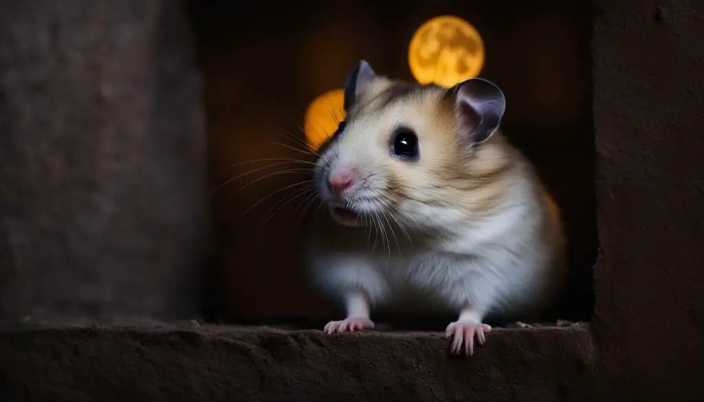 Nighttime vision in hamsters